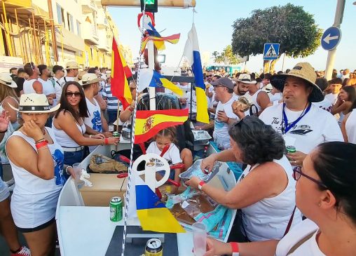 Fesztivál a La Vara del Pescao ünnepségen Arinagában, Gran Canarián