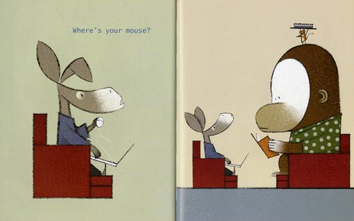 Lane Smith, from It's a Book