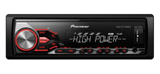 Pioneer MVH-280FD  4 X 100 WATTS