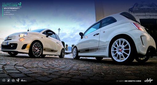 Kit 500 e 595 Assetto Corse