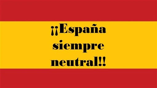 la neutralidad de España