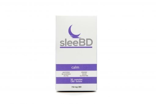 SleeBD – Calm Capsules (25mg CBD/capsule)