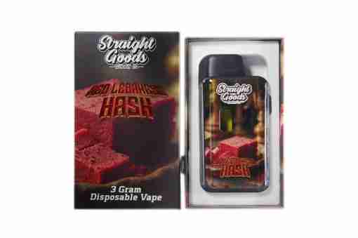 Straight Goods Supply Co. – Red Lebanese Hashish (3 Gram Indica)