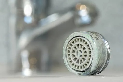 Commercial Water Softeners Allentown and Bethlehem PA Showerhead Before Plumber Serving Bethlehem and Allentown Commercial Spaces Installed a Water Softener