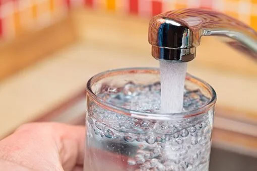 Commercial Water Testing Bethlehem and Allentown Pennsylvania Glass of Water in Bethlehem Pennsylvania Before Allentown Plumber Conducted Commercial Water Testing