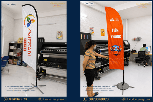 Cờ cánh buồm - Cờ Bãi Biển - Cờ team building - Ảnh 8