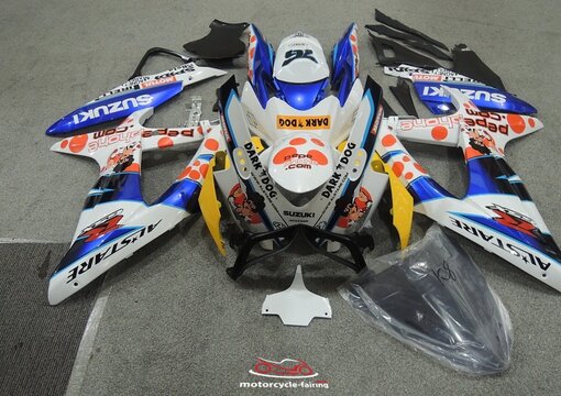 Suzuki GSX-R600 Pepe Phone Fairing Set MFC796