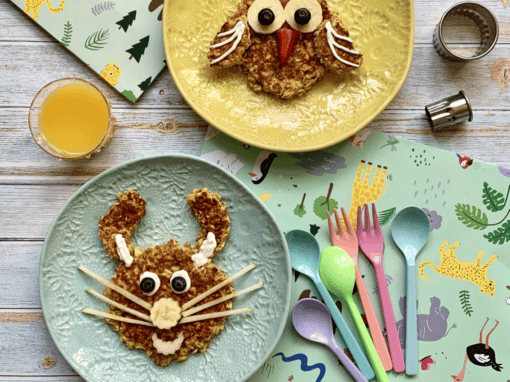 Overnight Oat Pancakes for Kids