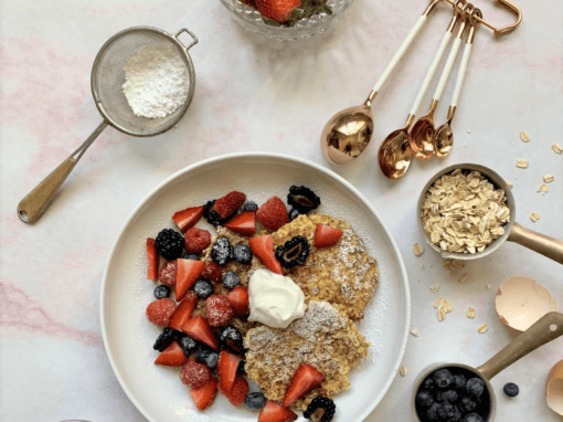 Overnight Oat Pancakes