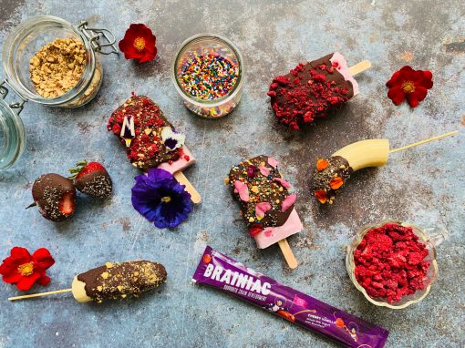 Yogurt Pops & Magic Shell