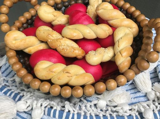 Koulourakia for Greek Easter