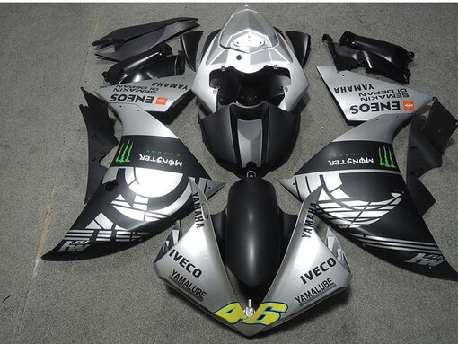 Yamaha YZF-R1 Red Flame Fairing Set MFC017 2009-2011