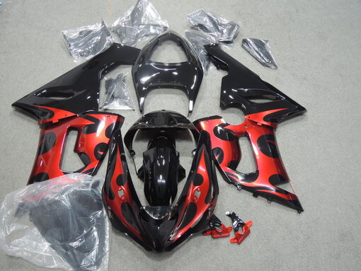 Ninja ZX-6R Fairing Set MFC008 2005-2006