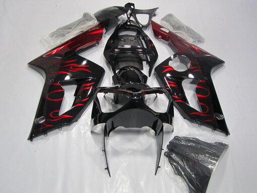 Ninja ZX-6R Fairing Set MFC005 2003-2004