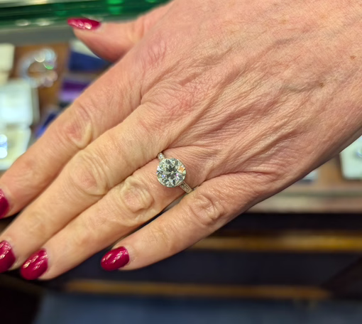 Antique Cartier diamond ring