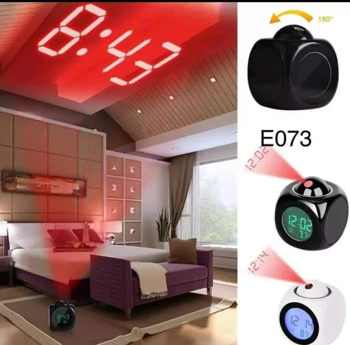 Réveil projecteur LED