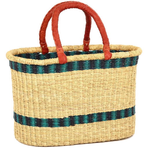 Large Oval Shopping Basket