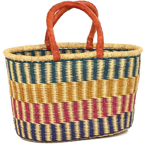 Large Oval Shopping Basket