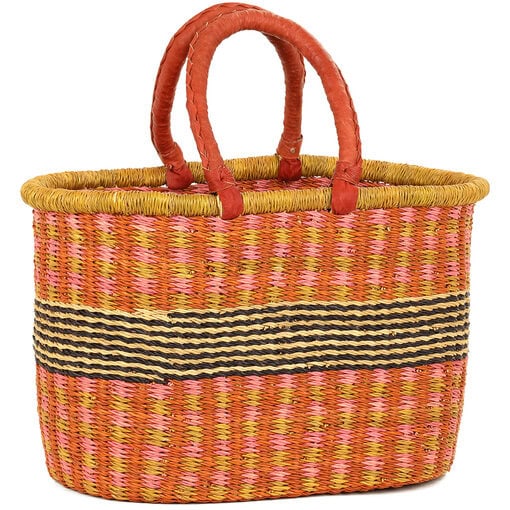 Large Oval Shopping Basket