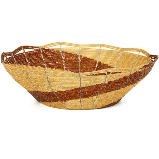Large Beaded Bowl