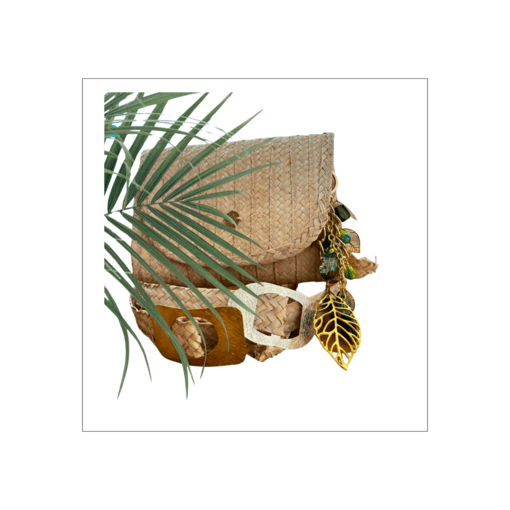 clutch en fibra natural