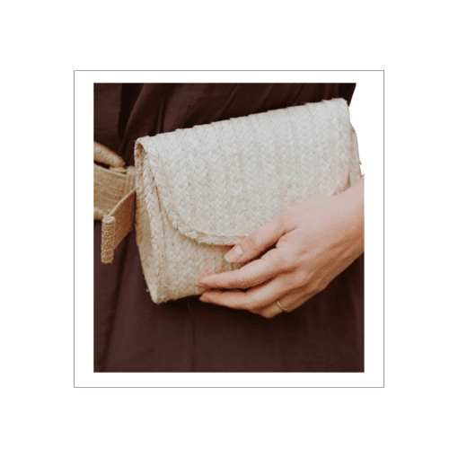 Clutch en fibra natural