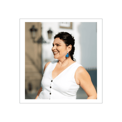 Pendientes en Tejido Frivolite modelo "Chiqui" - Imagen 2