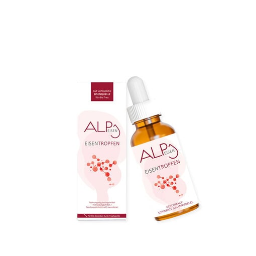 ALP NUTRITION Eisentropfen mit Vitamin B12 und Folsäure