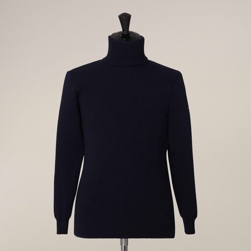 Sanibel Rollneck Sweater- Navy main image 1