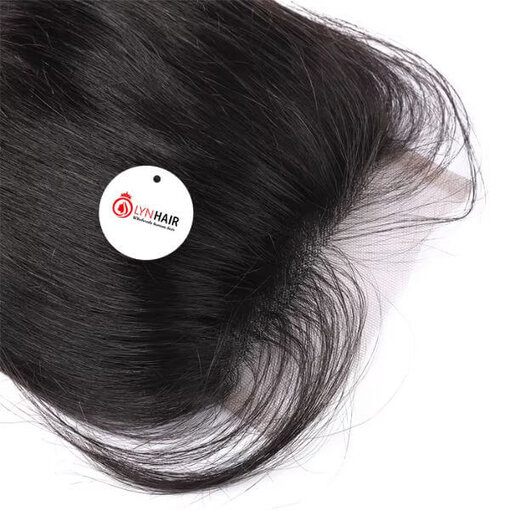 Straight 6x6 Lace Closure Vietnamese Human Hair Hairline Close Up
