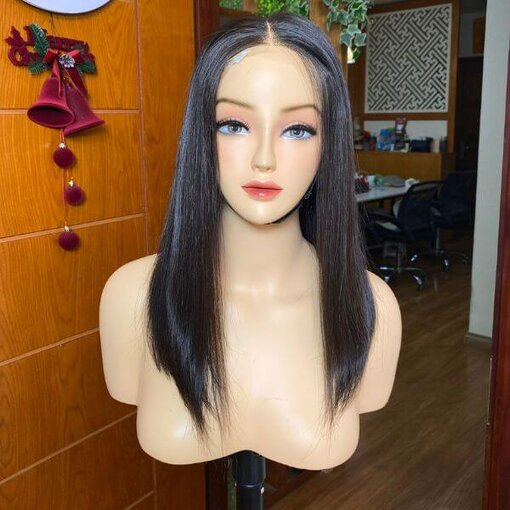 Natural Straight raw vietnamese hair wig
