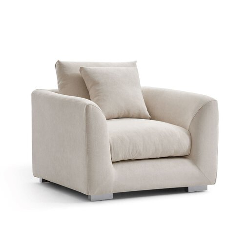 Stella · Arm Chair Off-White Twill - Image 2