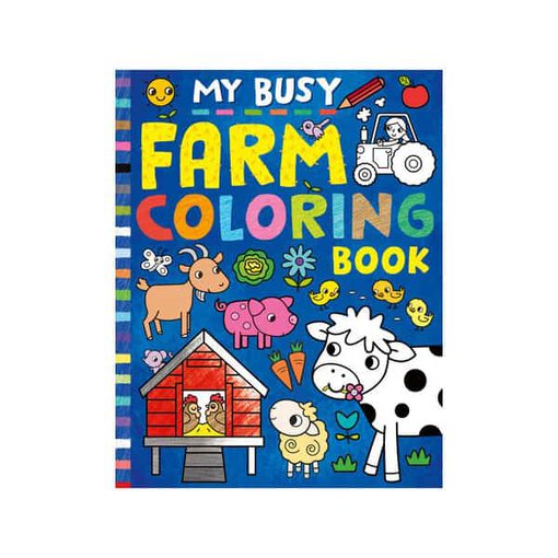 My Busy Farm Coloring Book - Activity and Coloring- Shop VZDS