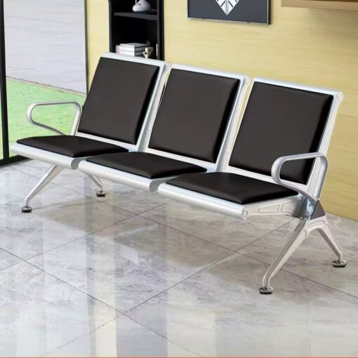 Chaise d’attente en acier