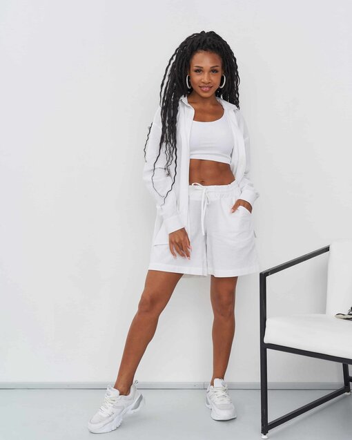 Белая рубашка для будущих и кормящих мам Breeze — изображение 4