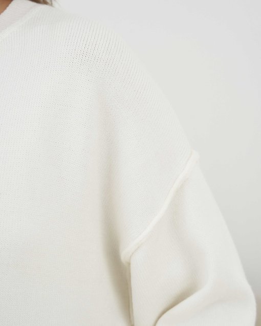 Белый джемпер в гранж-стиле Kurt — изображение 6