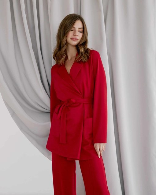 Красный жакет для будущих и кормящих мам Mon Ami — изображение 7