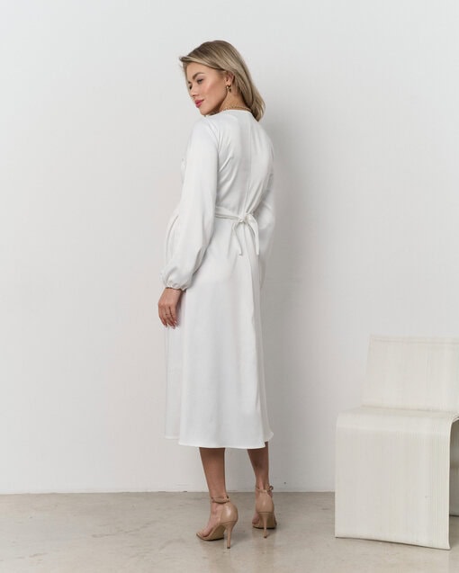 Молочное платье для беременных и кормящих Blush — изображение 14