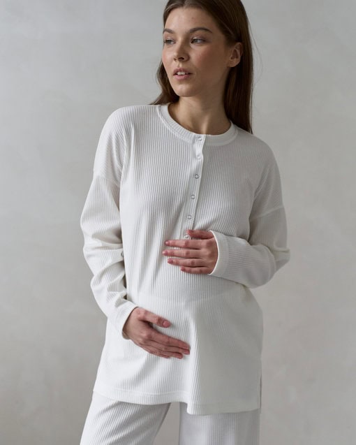 Молочный джемпер для беременных и кормящих Kardy — изображение 8