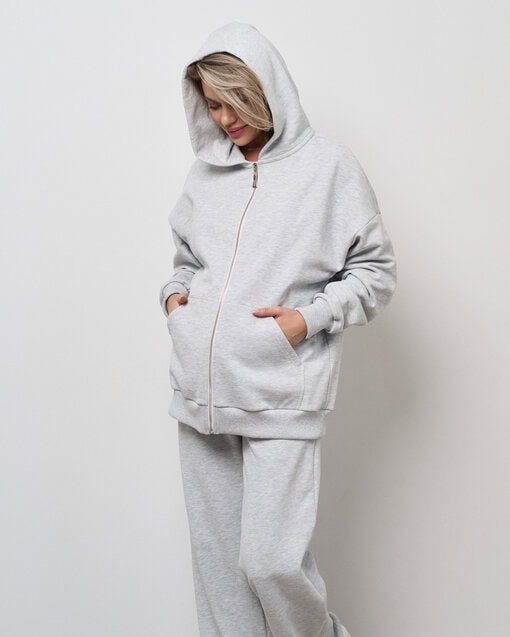 Серое худи для будущих мам Lima — изображение 12