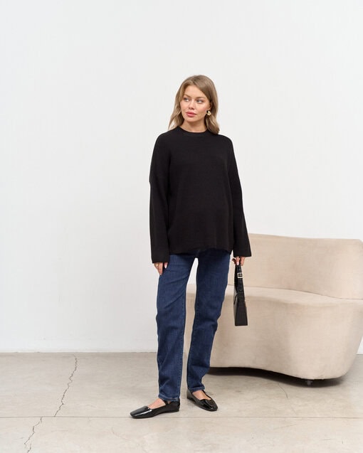 Синие джинсы moms для будущих мам Ross — изображение 4