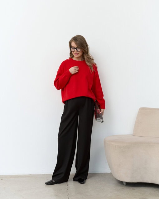 Черные брюки для будущих и кормящих мам Porto — изображение 8