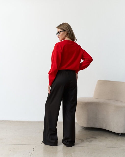 Черные брюки для будущих и кормящих мам Porto — изображение 9