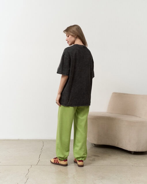 Лаймовые брюки для будущих и кормящих мам Trix — изображение 5