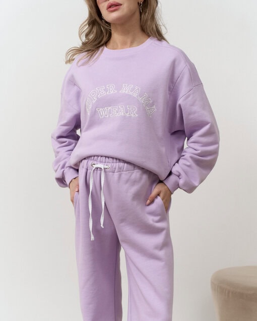 Лавандовые брюки для будущих и кормящих мам Trix — изображение 3