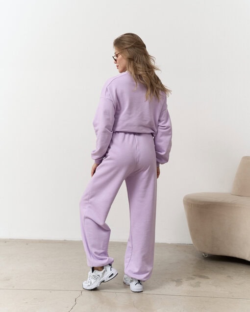 Лавандовые брюки для будущих и кормящих мам Trix — изображение 2