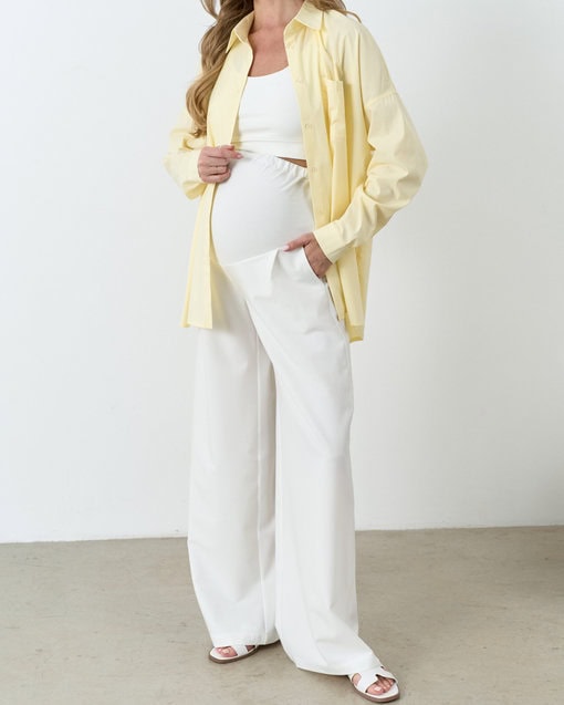 Молочные брюки-палаццо для будущих мам Osaka — изображение 6
