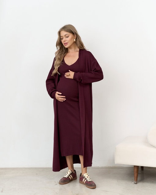 Сливовый комплект для будущих мам Merlo — изображение 8