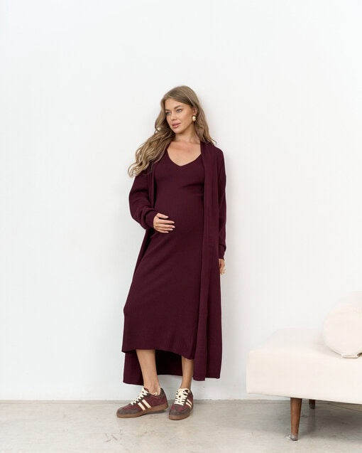 Сливовый комплект для будущих мам Merlo — изображение 4