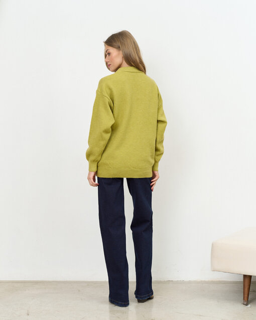 Темно-синие джинсы прямого кроя для будущих мам Vitta — изображение 8